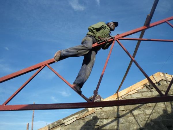 Opyio braced them with timber and his high wire act.