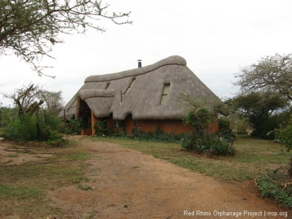 Trevor\'s guest house, made with the same machine and the same bricks.