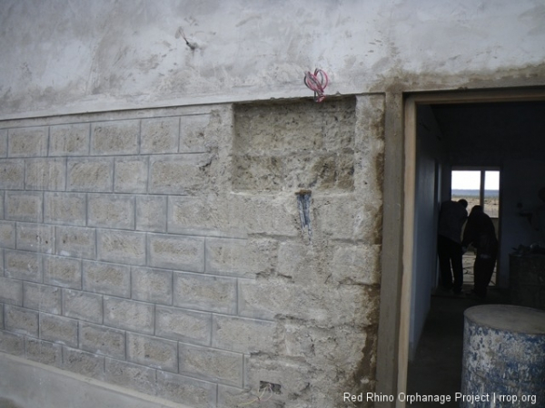 And a recessession in a stone wall