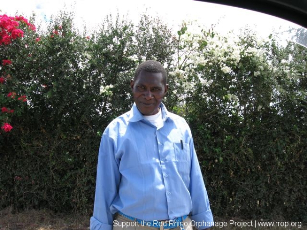 We ran in to Muthiani\'s father, whom I had not yet met,