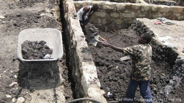 Meanwhile, back at the ranch, the excavation was going well.