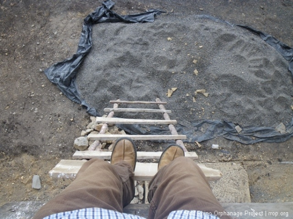 The death defying precipice of the intrepid photographer.