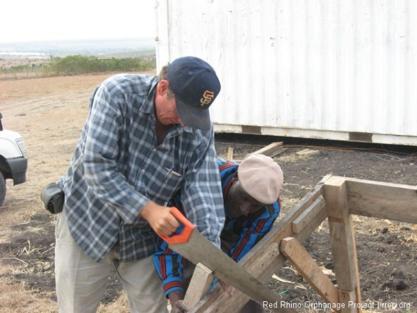 We were cutting a joint for a cross member here.