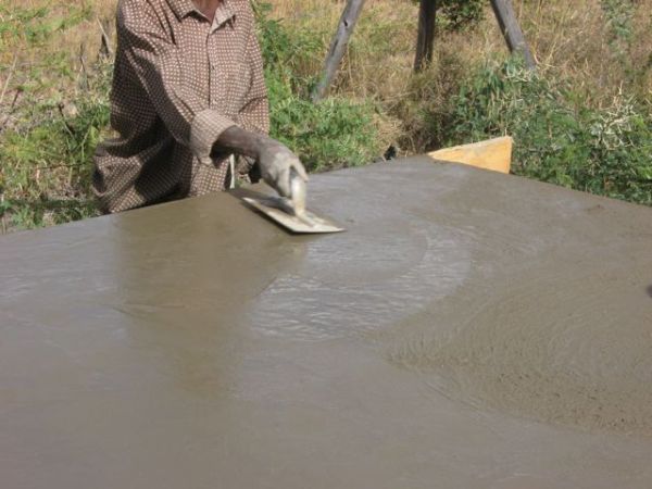 Then added a nearly dry top dressing and got serious about smooth.